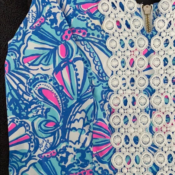 Lilly Pulitzer for Target My Fans Shift Dress Sz 8 - Picture 3 of 5